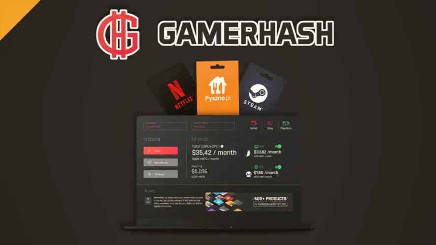 GamerHash - opinie, zarobki i efektywność. Czy warto używać?